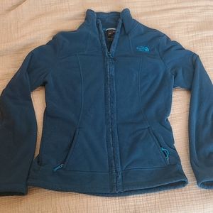 Small blue north face zip up